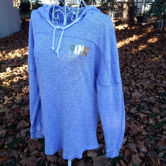 PINK Victoria's Secret Tops - VS PINK Open Back Hoodie Medium